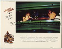 6c443 AMERICAN GRAFFITI LC #4 R78 Paul Le Mat tries to get Mackenzie Phillips out of his car!