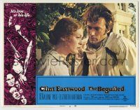 6c468 BEGUILED LC #6 '71 c/u of Clint Eastwood & Elizabeth Hartman, directed by Don Siegel!