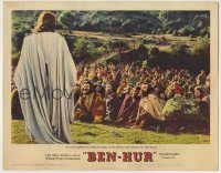 6c472 BEN-HUR LC #4 '60 a crowd listens to Jesus deliver the Sermon on the Mount, Wyler classic!