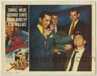 6c473 BIG COMBO LC '55 Lee Van Cleef, Holliman w/ Richard Conte torturing Cornel Wilde, film noir!