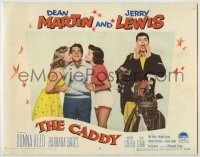 6c499 CADDY LC #5 '53 Jerry Lewis by golfer Dean Martin between sexy Donna Reed & Barbara Bates!