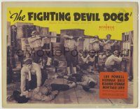 6c167 FIGHTING DEVIL DOGS TC '44 adapted from 1938 serial bearing the same title, rare!