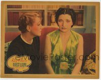 6c580 FIRST LADY LC '37 close up of Louise Fazenda looking at beautiful Kay Francis!