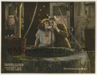 6c011 GRANDMA'S BOY LC '22 Harold Lloyd & Mildred Davis using one tin cup at well from one-sheet!