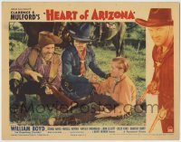 6c627 HEART OF ARIZONA LC '38 William Boyd is Hopalong Cassidy with Gabby Hayes & wounded boy!