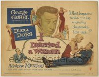 6c229 I MARRIED A WOMAN TC '58 five images of sexiest Diana Dors + Adolphe Menjou & George Goebel!
