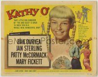 6c247 KATHY O' TC '58 sexy Jan Sterling, Patty McCormack the little big shocker from The Bad Seed!