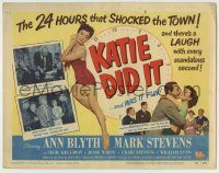 6c248 KATIE DID IT TC '51 sexy Ann Blyth, there's a laugh for every scandalous second!