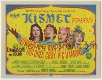 6c253 KISMET TC '57 Howard Keel, Ann Blyth, ecstasy of song, spectacle & love!