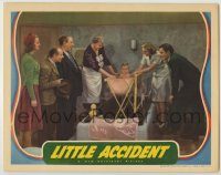 6c707 LITTLE ACCIDENT LC '39 adorable Baby Sandy is admired by Hugh Herbert & top cast!