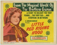 6c273 LITTLE RED RIDING HOOD TC '63 La Caperucita Roja, Brothers Grimm fairy tale!