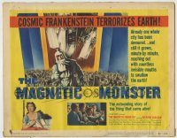 6c282 MAGNETIC MONSTER TC '53 cosmic Frankenstein came alive & will swallow the Earth!