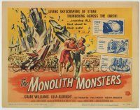 6c300 MONOLITH MONSTERS TC '57 Reynold Brown art of the living mammoth skyscrapers of stone!