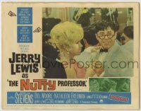 6c772 NUTTY PROFESSOR LC #1 '63 c/u of wacky Jerry Lewis dancing with pretty Stella Stevens!