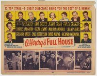 6c324 O HENRY'S FULL HOUSE TC '52 young Marilyn Monroe, Fred Allen, Anne Baxter, Jeanne Crain!