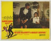 6c778 ON HER MAJESTY'S SECRET SERVICE LC #8 '69 George Lazenby's only appearance as James Bond!