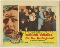 6c782 ON THE WATERFRONT LC #4 R59 Lee J. Cobb tries to attack stool pigeon Marlon Brando!