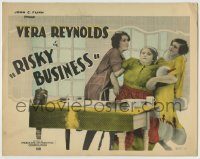 6c358 RISKY BUSINESS TC '26 rich spoiled Vera Reynoldsloves a poor doctor, directed by Alan Hale!