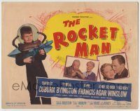 6c360 ROCKET MAN TC '54 great image of Foghorn Winslow with ray gun, written by Lenny Bruce!