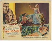 6c840 SALOME LC #4 '53 sexy Rita Hayworth admires herself in mirror, directed by William Dieterle