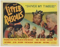 6c851 SHIVER MY TIMBERS LC R51 The Little Rascals, great montage of the Our Gang kids!