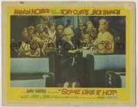 6c870 SOME LIKE IT HOT LC #8 '59 sexy Marilyn Monroe with Tony Curtis, Jack Lemmon & band!