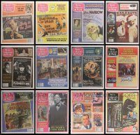 6d171 LOT OF 12 MOVIE COLLECTOR'S WORLD MAGAZINES '11-12 ads of vintage movie posters for sale!