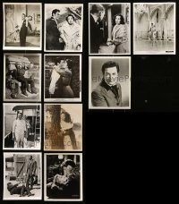 6d332 LOT OF 11 8X10 STILLS '50s great scenes from a variety of different movies!