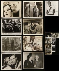 6d320 LOT OF 17 MOSTLY 8X10 STILLS '40s-80s great scenes from a variety of different movies!