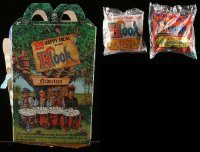 6d358 LOT OF 1 HOOK MCDONALD'S HAPPY MEAL BOX WITH 5 TOYS '91 from Steven Speilberg's Peter Pan!