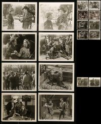 6d318 LOT OF 18 ROYAL MOUNTED RIDES AGAIN 8X10 STILLS '45 great scenes from several chapters!