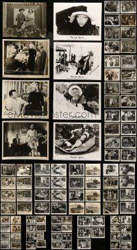 6d234 LOT OF 117 8X10 STILLS '50s-70s great scenes from a variety of different movies!