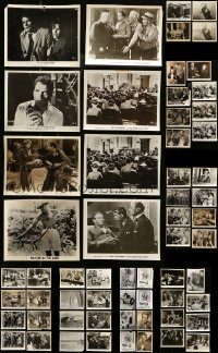 6d242 LOT OF 100 8X10 STILLS '40s-60s great scenes from a variety of different movies!