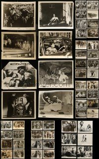 6d238 LOT OF 110 8X10 STILLS '50s-60s great scenes from a variety of different movies!