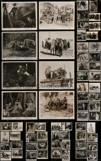 6d262 LOT OF 64 8X10 STILLS '50s great scenes from a variety of different movies!