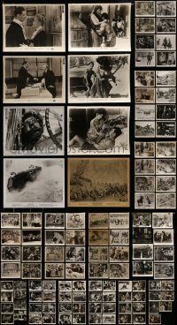 6d233 LOT OF 119 8X10 STILLS '40s-60s great scenes from a variety of different movies!