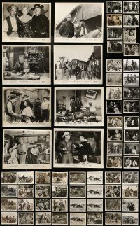 6d245 LOT OF 95 COWBOY WESTERN 8X10 STILLS '50s great scenes from a variety of movies!