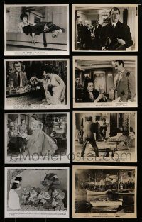 6d342 LOT OF 8 8X10 STILLS '60s-80s great scenes from a variety of different movies!
