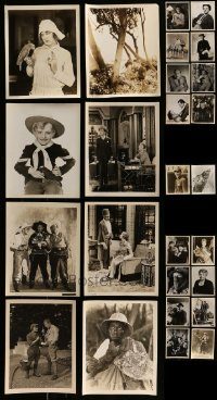 6d303 LOT OF 26 MOSTLY 1930S-40S 8X10 STILLS '30s-40s scenes & portraits from a variety of movies!