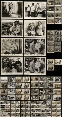 6d226 LOT OF 139 8X10 STILLS '50s-60s great scenes from a variety of different movies!