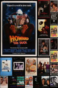 6d492 LOT OF 22 UNFOLDED MOSTLY SINGLE-SIDED MOSTLY 27X41 ONE-SHEETS '80s-90s cool movie images!
