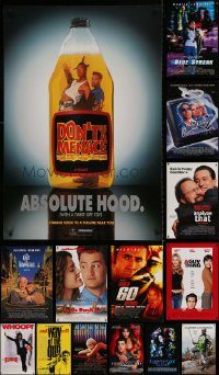 6d496 LOT OF 22 UNFOLDED DOUBLE-SIDED 27X40 MOSTLY COMEDY ONE-SHEETS '90s-00s cool images!