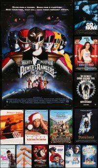 6d514 LOT OF 19 UNFOLDED DOUBLE-SIDED 27X40 MOSTLY FAMILY ONE-SHEETS '90s-00s cool movie images!