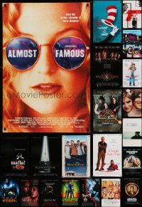 6d482 LOT OF 26 UNFOLDED MOSTLY DOUBLE-SIDED 27X40 ONE-SHEETS '90s-00s great movie images!