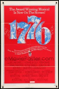 6f013 1776 1sh '72 William Daniels, the award winning historical musical comes to the screen!