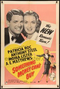 6f777 SOMETHING MONEY CAN'T BUY English 1sh '53 Patricia Roc, Anthony Steel, English comedy!
