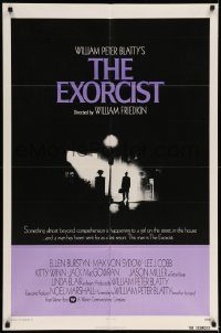 6f263 EXORCIST int'l 1sh '74 William Friedkin horror classic, William Peter Blatty!