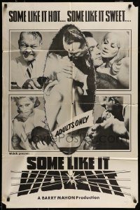 6f776 SOME LIKE IT VIOLENT 1sh '70s some like it hot, some like it sweet, sexy images!