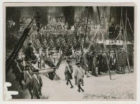 6g002 JEW SUSS Danish 6x8.25 still '34 climax of film with Jewish Conrad Veidt about to be hanged!