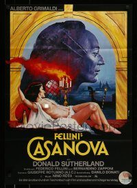 6g649 FELLINI'S CASANOVA German '76 Il Casanova di Federico Fellini, Donald Sutherland, Tina Aumont